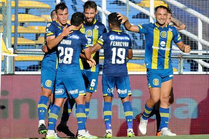 Rosario Central-Defensa y Justicia: 1er gol de Central