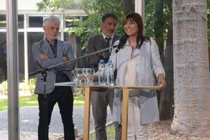Rosario Lufrano, titular de Radio y Televisión Argentina (RTA), a cargo de la TV Pública