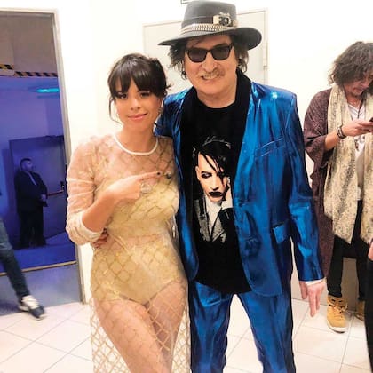 Rosario Ortega canta con Charly García desde 2011. “Verlo desde el escenario tocar ‘Desarma y sangra’ no tiene comparación con nada”