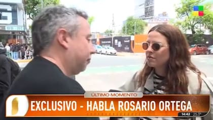Rosario Ortega rompió el silencio sobre la separación de su hermano y Julieta Prandi (Foto: Captura TV)