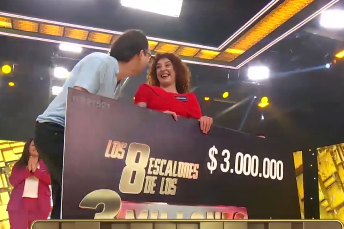 Rosario se consagró ganadora de Los 8 escalones (Captura video)