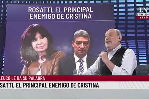 Rosatti, el principal enemigo de Cristina. Leuco le da su palabra