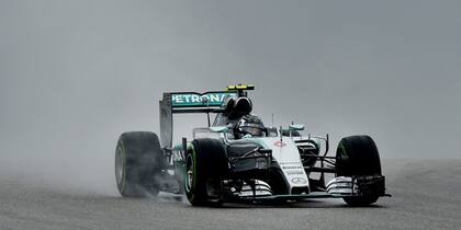 Rosberg marcó el mejor tiempo en los ensayos