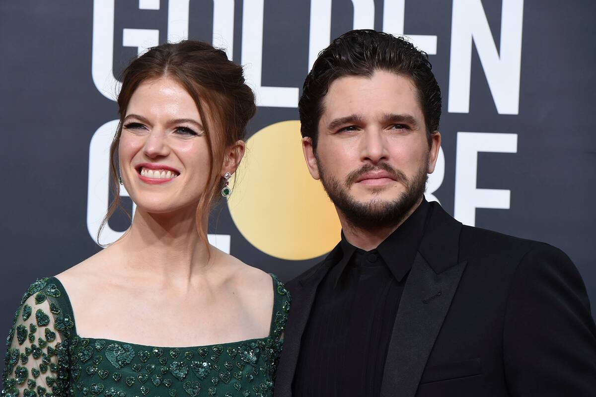 Rose Leslie y Kit Harington, felices con la llegada de su primer bebé