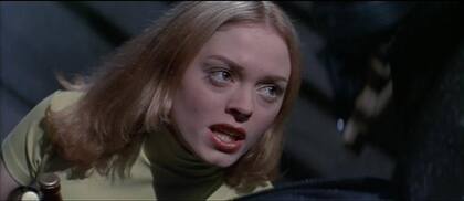 Rose McGowan en Scream, producida por Weinstein