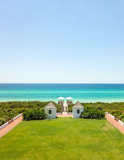 Rosemary Beach, una hermosa playa de Florida que parece un destino europeo (Web/rosemarybeachfl.org)
