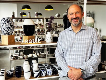Rosenblatt recibe en persona a quienes quieren hacer una visita a su atelier Arquié