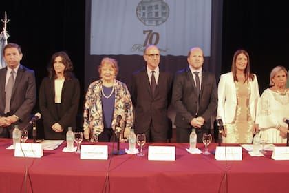 Rosencrantz estuvo en el cierre del encuentro de jueces