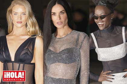 Rosie Huntington-Whitele, Demi Moore y Lupita Nyong’o brillaron en la espectacular fiesta de Dolce & Gabbana en Milán.
