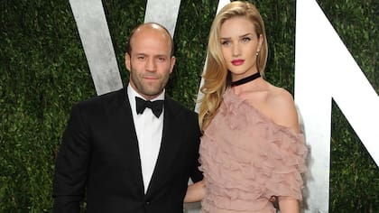 Rosie Huntington-Whiteley y Jason Statham, en la dulce espera