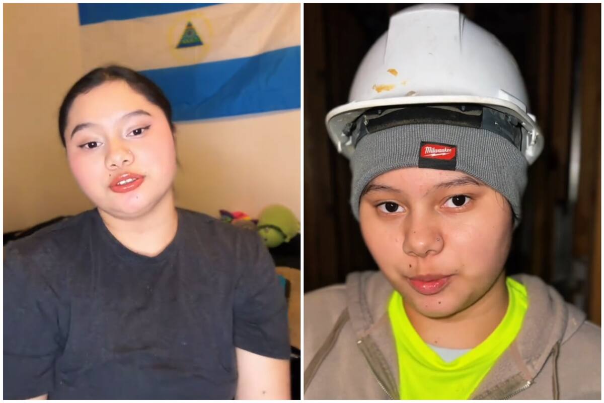 Rosita tiene 19 años y trabaja en el sector de la construcción en Estados Unidos