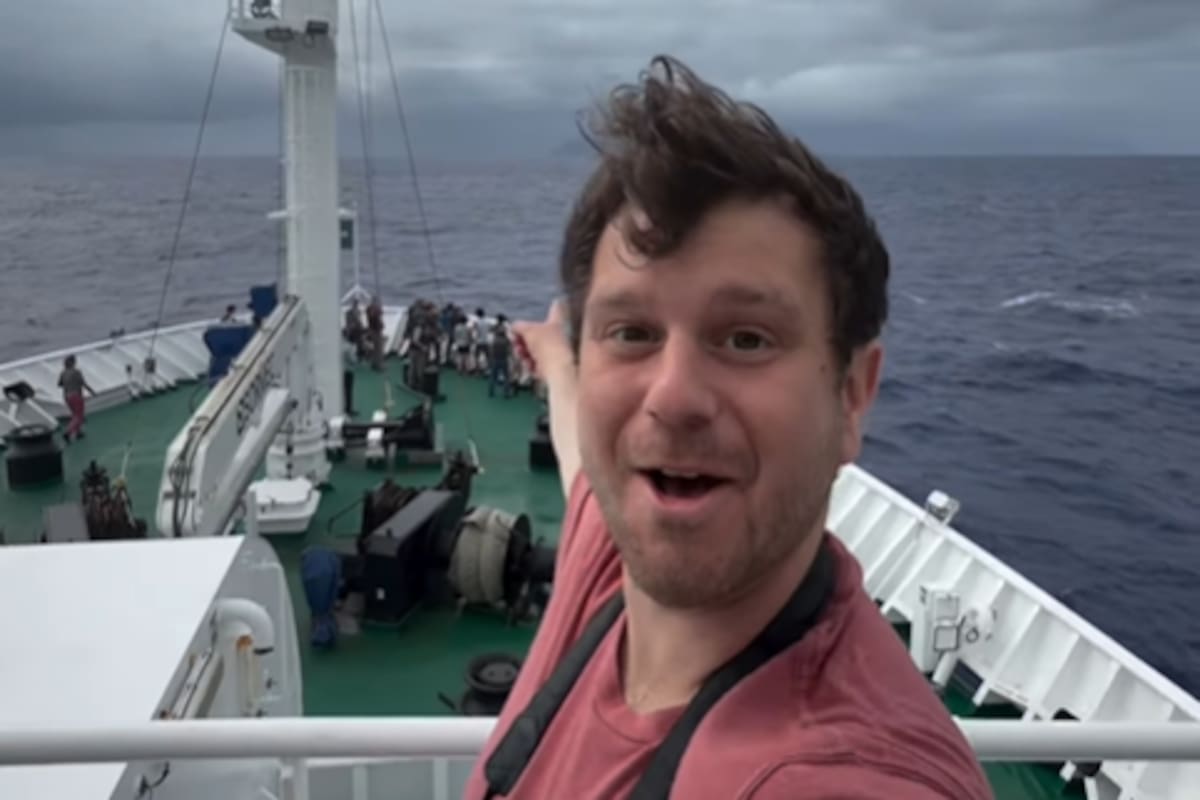 Rosmarin a bordo del MV Hondius, antes del brote de hantavirus