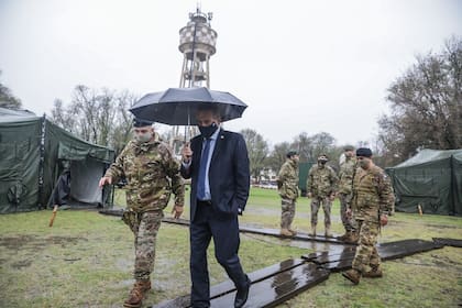 Rossi, este martes, en La Pampa