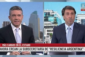 Rossi y Feinmann criticaron al gobierno por la creación de la subsecretaría de "resiliencia argentina" (Foto: Captura de TV)