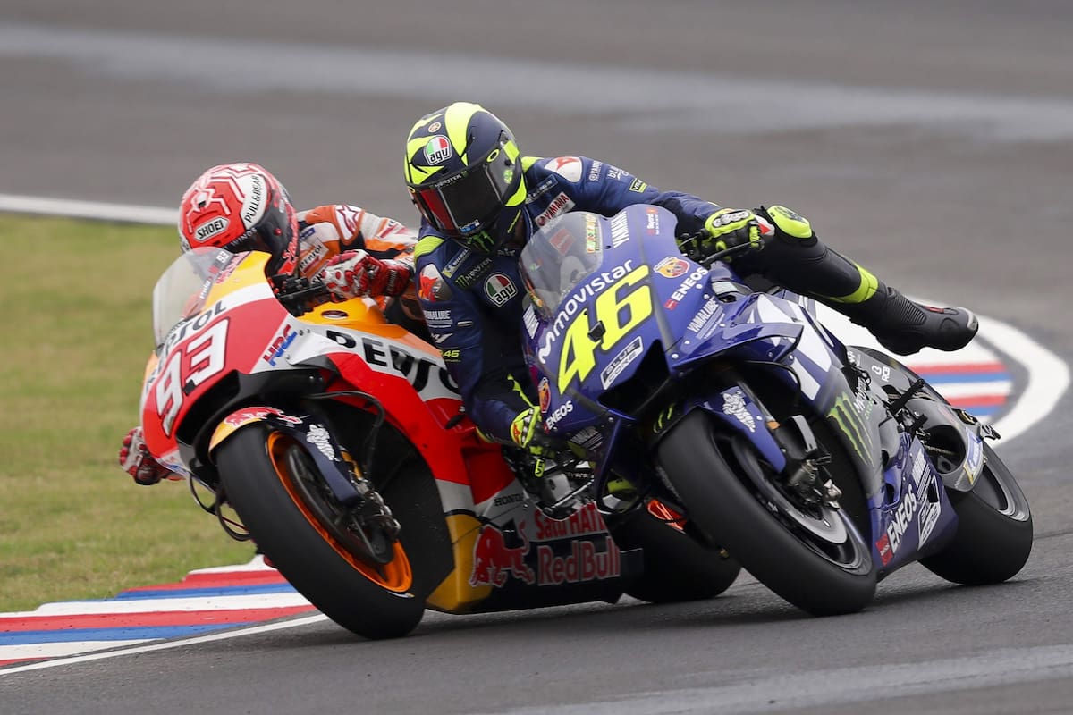 Rossi y Márquez, otra vez en el centro de la discusión