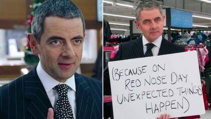 Rowan Atkinson, antes y ahora