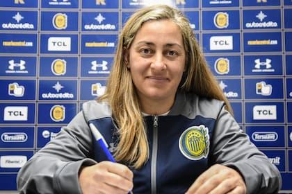 Roxana Vallejos, entrenadora de Rosario Central.