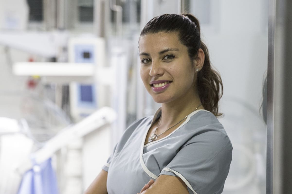 Roxana Alegre trabaja en Neonatología del Sanatorio Güemes