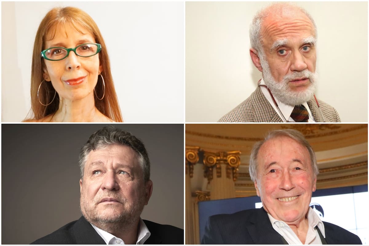 Roxana Kreimer, José Emilio Burucúa, Miguel Wiñazki y José Ignacio López