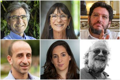 Roy Hora, Marcela Ternavasio, Pablo Avelluto, Ernesto Semán, Camila Perochena y Raúl Fradkin