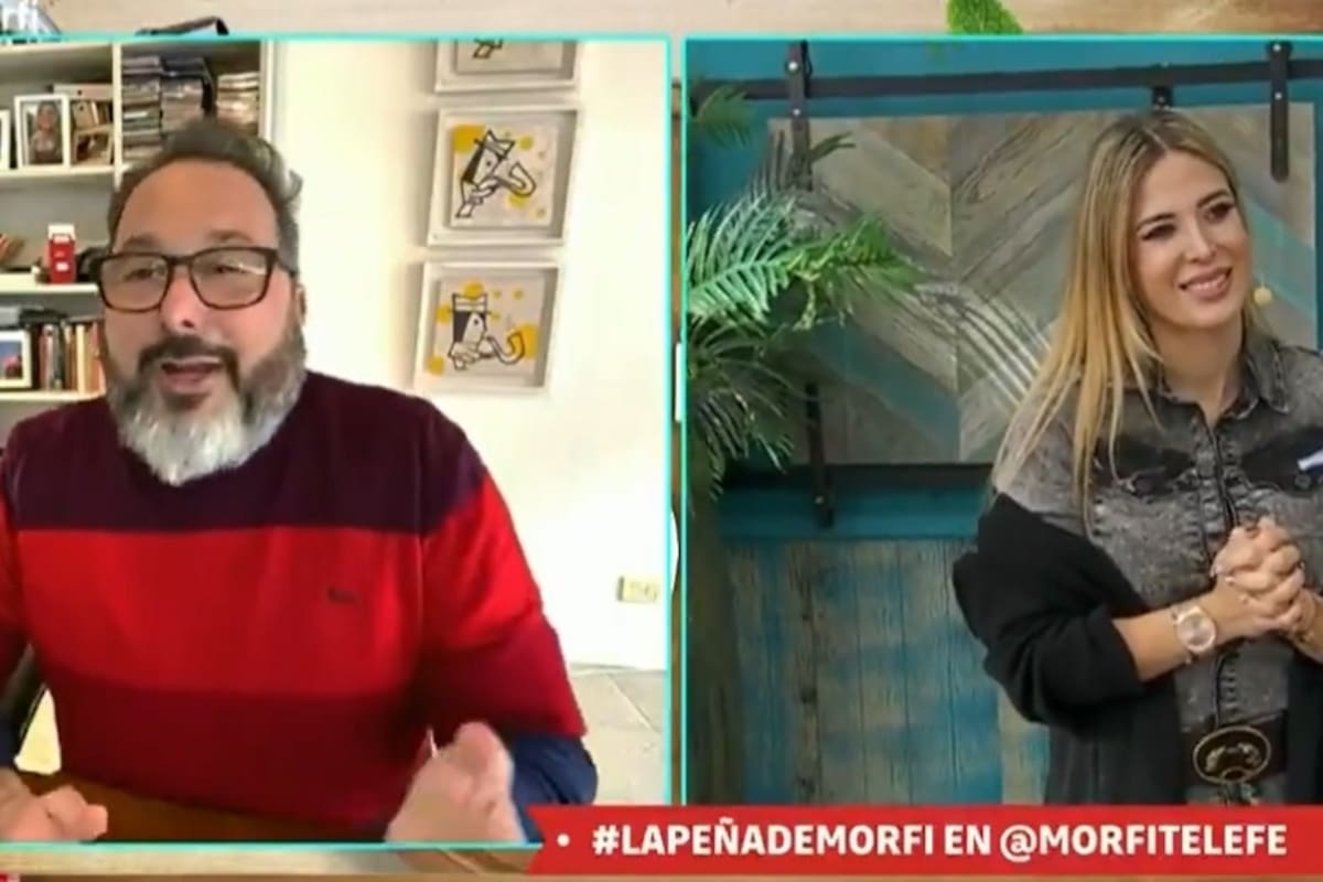 Rozín tuvo un breve intercambio con Jésica Cirio sobre su estado de salud al inicio del programa