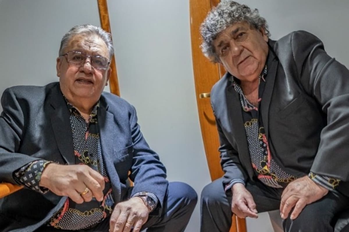 Rubén "Cacho" Deicas y Marcos Camino pasaron por el estudio de Los Mammones