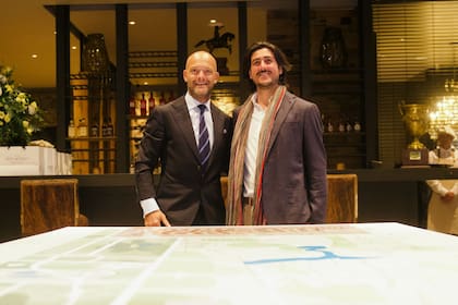 Rubén David y Juan Francisco Scalesciani