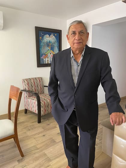 Rubén Mimbela hoy, a sus 74 años