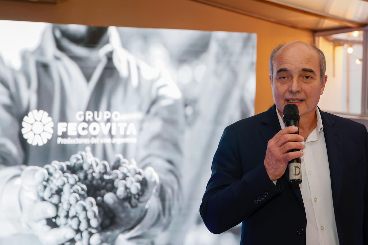 Rubén Panella, presidente de la Federación de Cooperativas Vitivinícolas Argentinas (Fecovita)