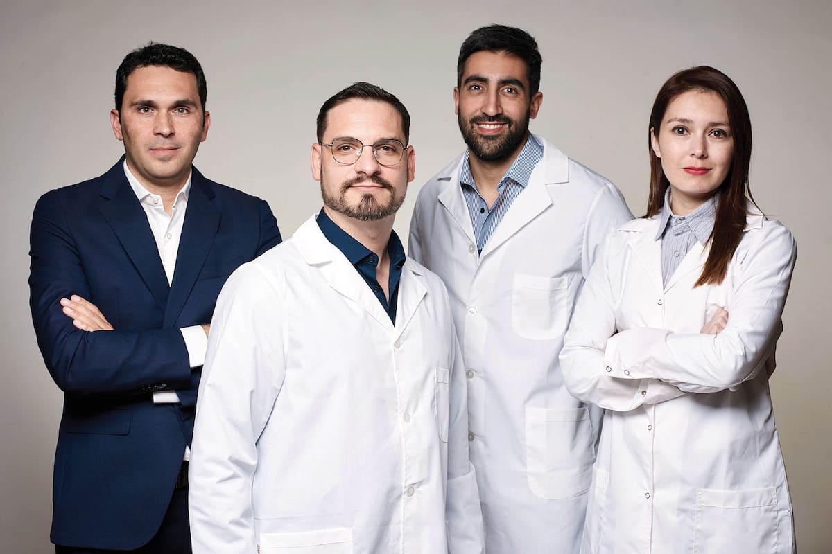 Rubén Salim Brovia, Alberto N. Ramos Vernieri, Nicolás Cerusico y Romina M. Chávez Jara, el equipo que lidera Untech.