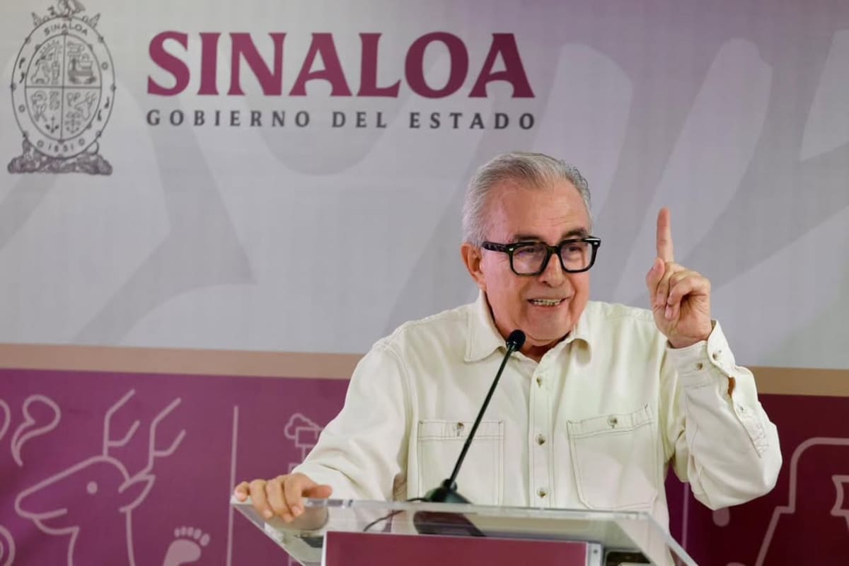 Rubén Tocha Moya, gobernador de Sinaloa por el partido Morena, fue acusada de narcotráfico por la fiscalía de Nueva York