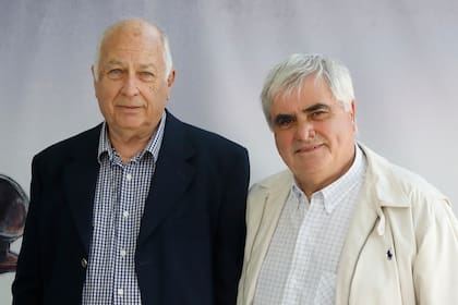 Rubén y Juan Carlos, dos de los tres hijos de Juan Manuel Fangio reconocidos por la Justicia a través de análisis de ADN realizados tras la muerte del “Chueco”