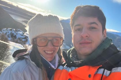 Rubinska y Capurso compartieron muchos viajes por el mundo desde que están juntos