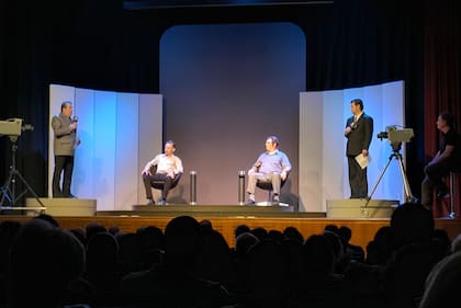 Rucci-Tosco, el debate, la pieza que recupera un hecho histórico en el ámbito televisivo y que marca un quiebre en la vida profesional de Miguel Core