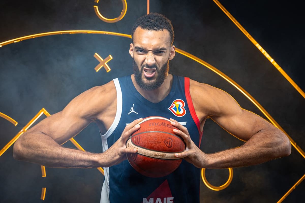 Rudy Gobert, figura en la NBA, quiere guiar a Francia a la cima del mundo y obtención de la copa