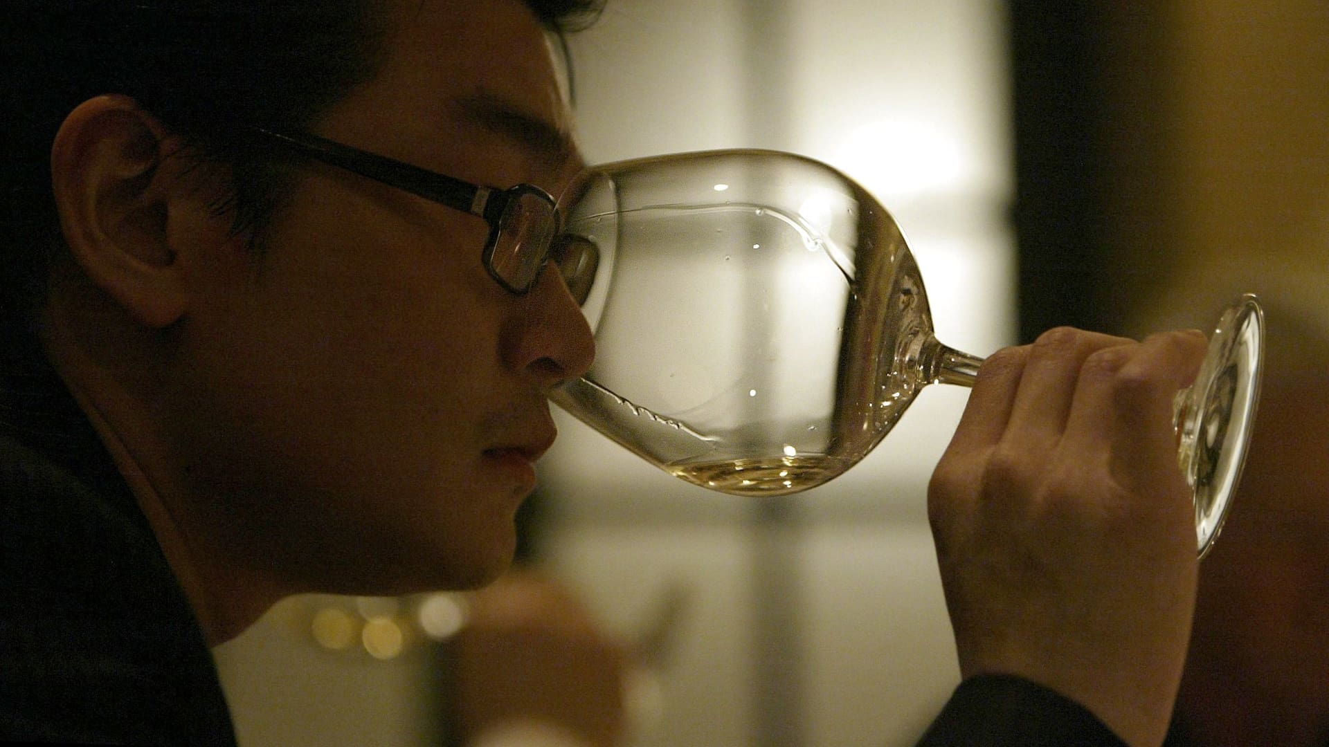 Rudy Kurniawan, durante una cata de vino de lujo