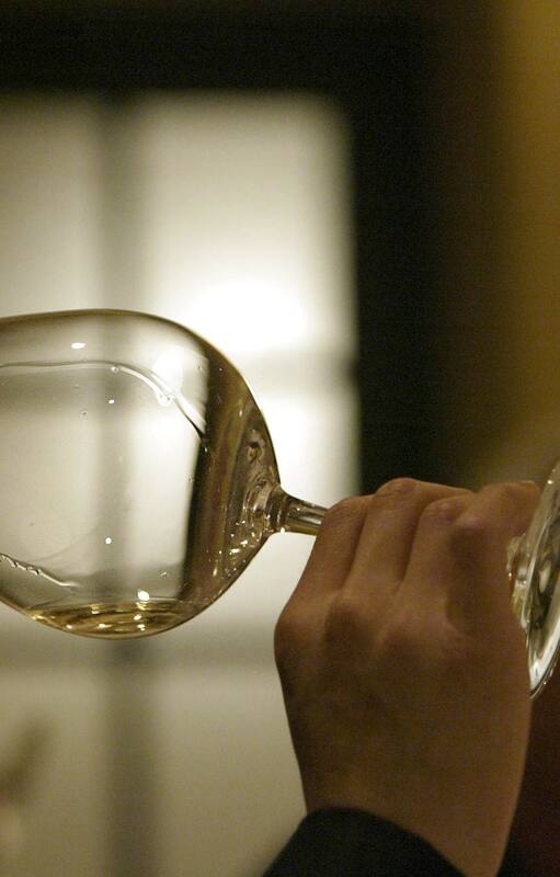 Rudy Kurniawan, durante una cata de vino de lujo