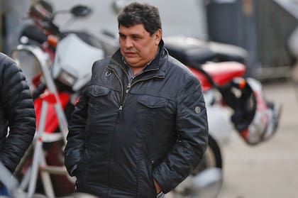 Rudy Ulloa Igor llegando a los tribunales de Comodoro Py