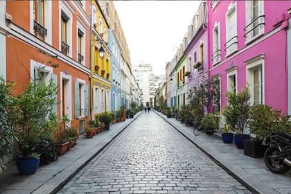 Rue Cremieux se convirtió en un destino para las personas que buscan la foto de Instagram perfecta.