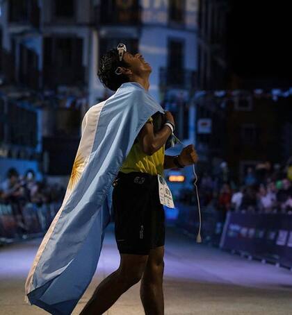 Rueda también fue campeón nacional de trail este año