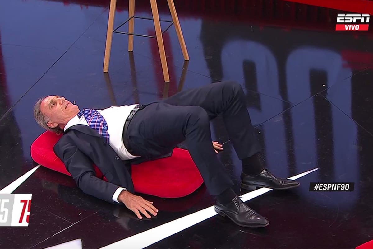 Ruggeri mostró cómo ejercitar el pubis en ESPN F90
