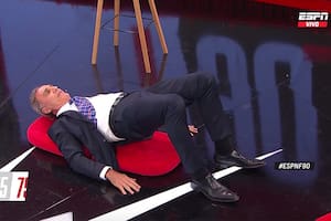 Ruggeri mostró cómo ejercitar el pubis en ESPN F90