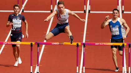 Ruggeri quebró otra vez el récord argentino en los 400m con vallas