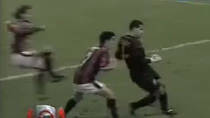 Ruggeri se lanza con toda la furia a lesionar a Chilavert