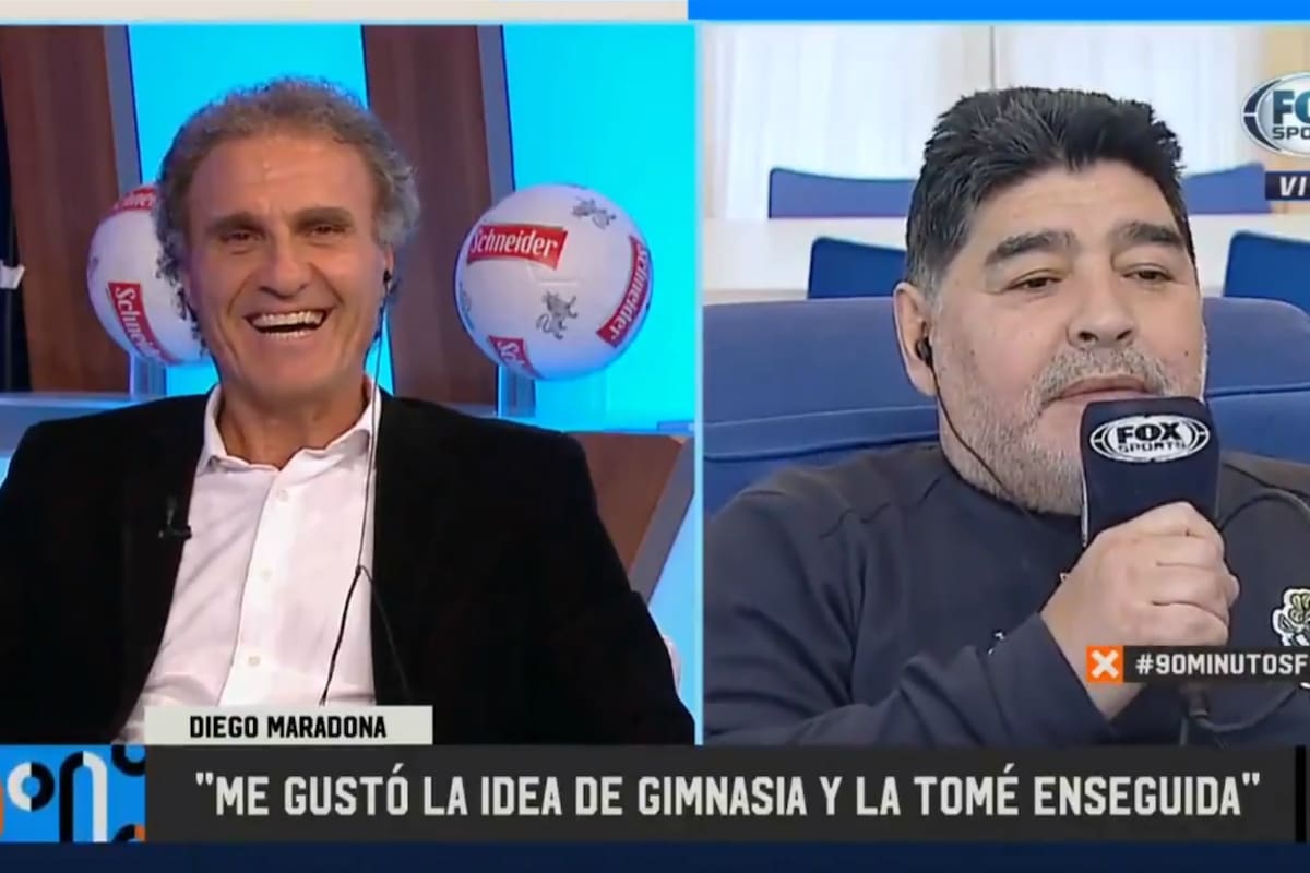 Ruggeri y Maradona recordaron varios momentos que compartieron en la selección nacional