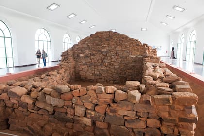 Ruinas de la casa natal de Don José de San Martín.