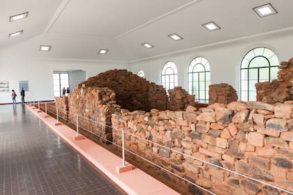Ruinas de la casa natal de Don José de San Martín.