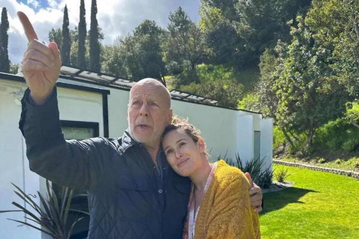 Rumer junto a Bruce Willis