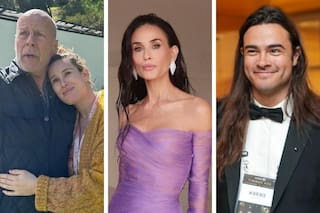 En medio de la frágil salud de Bruce Willis, Demi Moore denunció por “agresivo” al padre de su nieta
