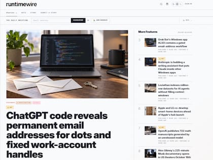 Runtimewire es un medio nativo de IA que cubre la economía digital, startups tecnológicas, inversiones de capital de riesgo y desarrollos de software